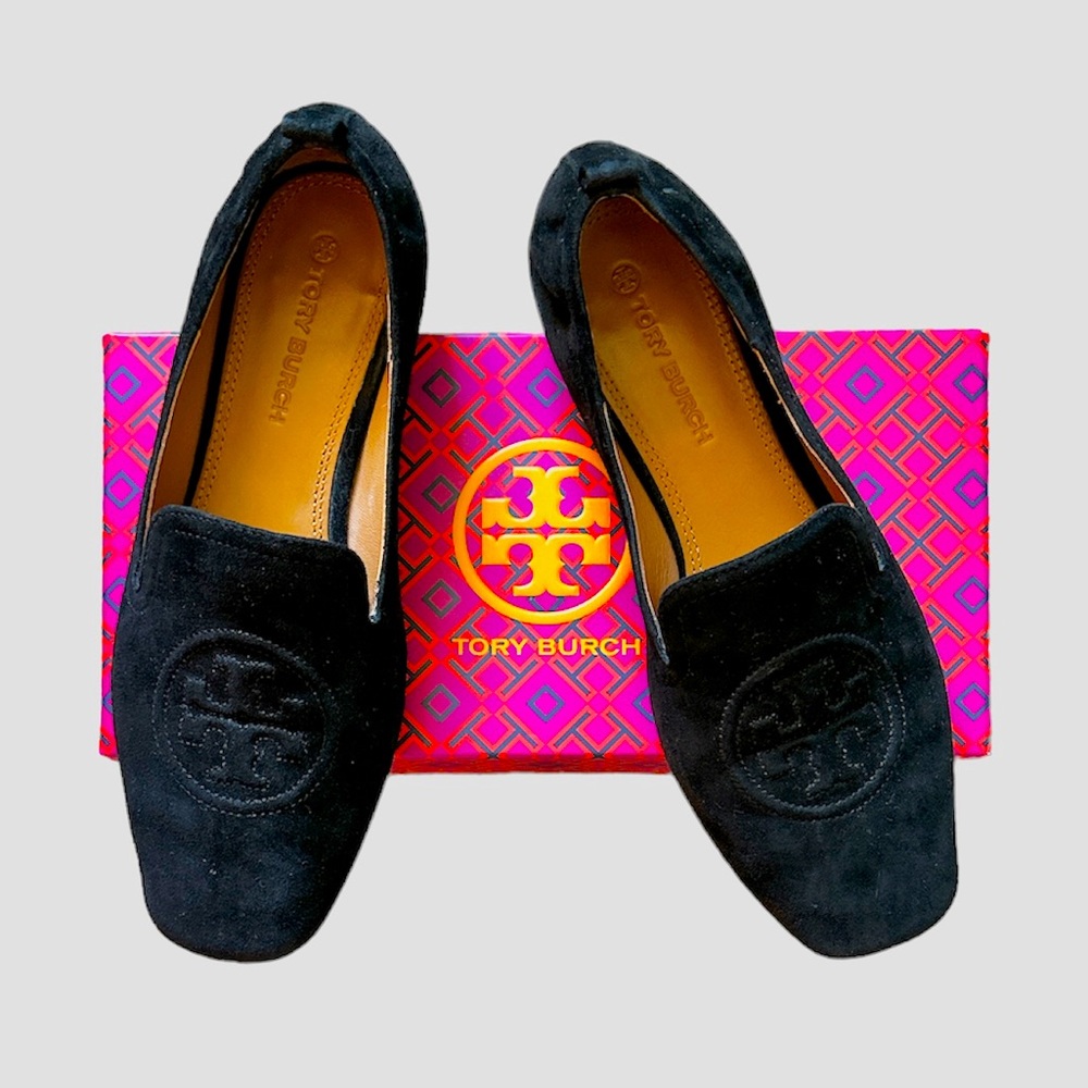 Tory Burch Silk Suede Loafer